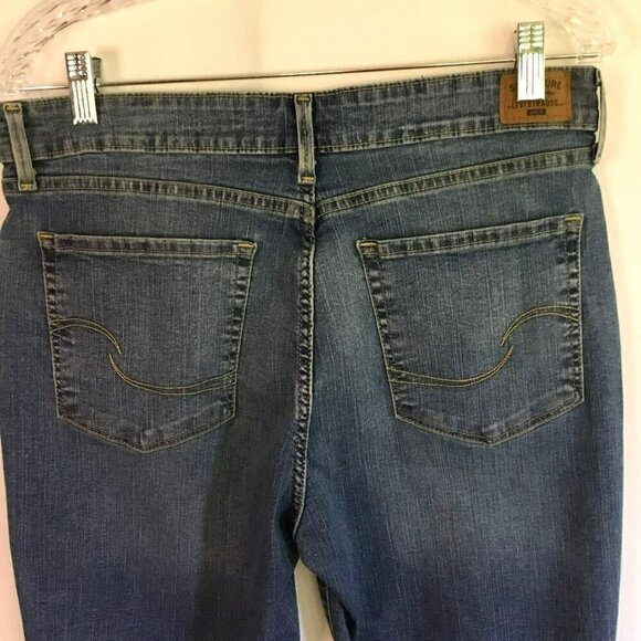 Levi's Signature Capri Jeans Women's Size 12 Mid Rise Cuffed Denim Medium Wash - Picture 8 of 13
